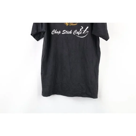 Vintage Streetwear Mens Medium Faded Hanuman Transform Thailand T-Shirt Black - Picture 11 of 12